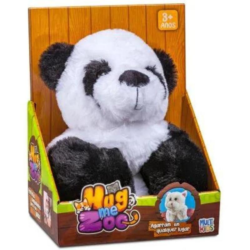くまぴこ Pelúcia Hugmezoo Panda 27cm abraça o seu braço Multikids - Pelúcia